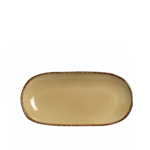Steelite Terramesa Buğday Renk D.Dörtgen Tabak 25,50X13 cm 11200577 - STEELİTE
