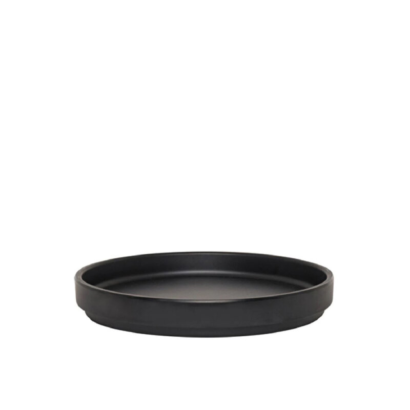 Steelite Cali Siyah Pasta Tabak 15.9 cm 7181TM501 - 1