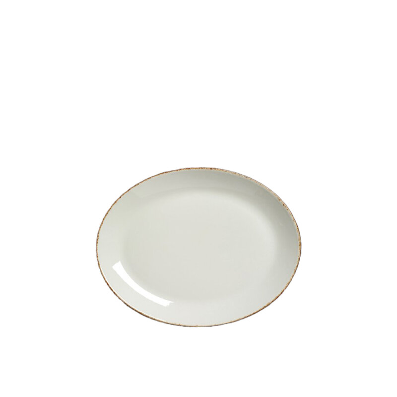Steelite Charcoal Dapple Oval Tabak 30.5 cm 17560142 - 1