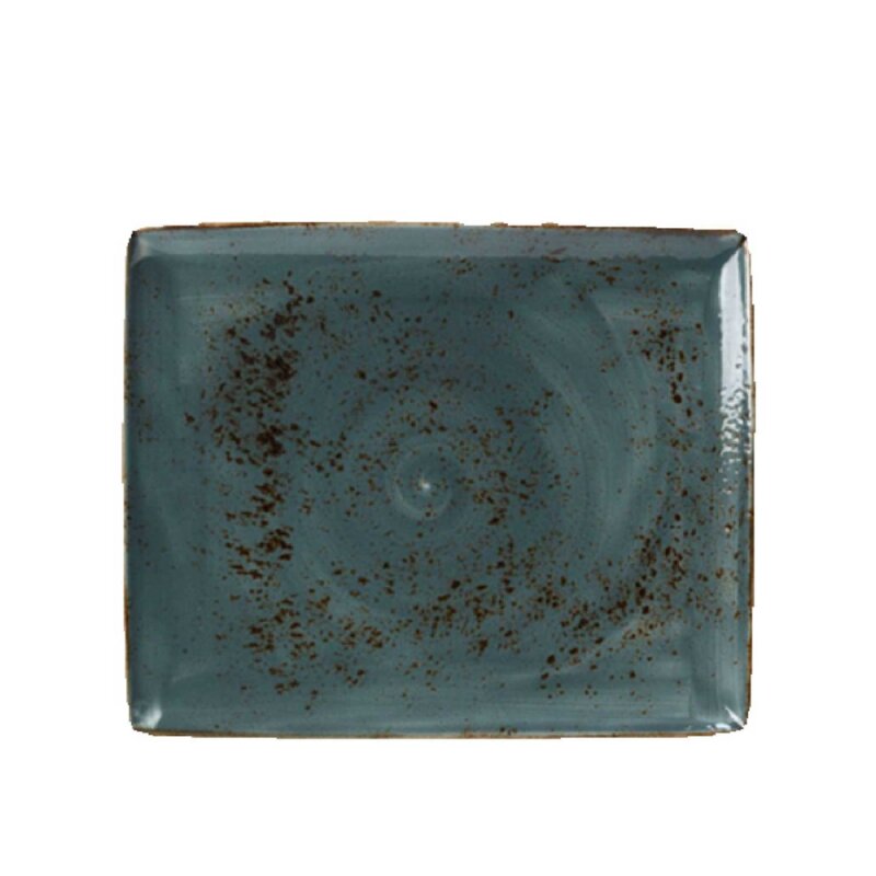 Steelite Craft Blue Dikdörtgen Tabak 33X27 cm 11300551 - 1