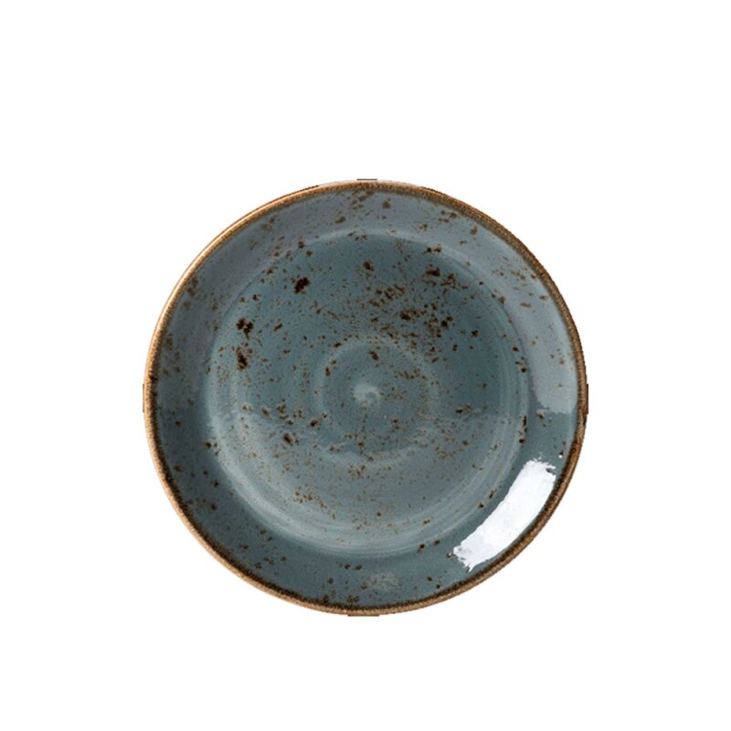 Steelite Craft Blue Plate Coupe 23cm 9 11300543 - 1