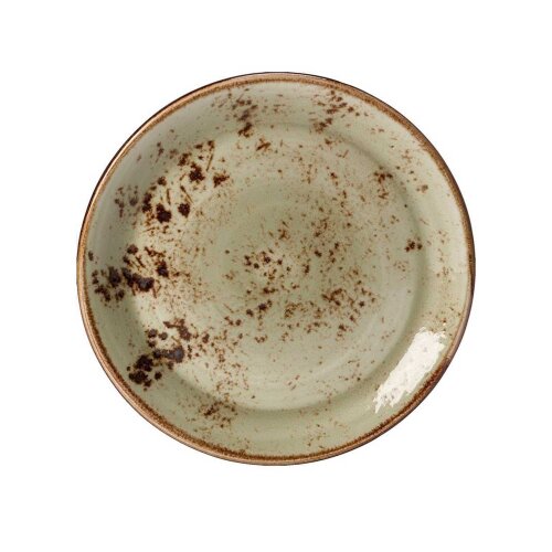 Steelite Craft Green Düz Tabak 25.25 cm 10 11310566 - STEELİTE