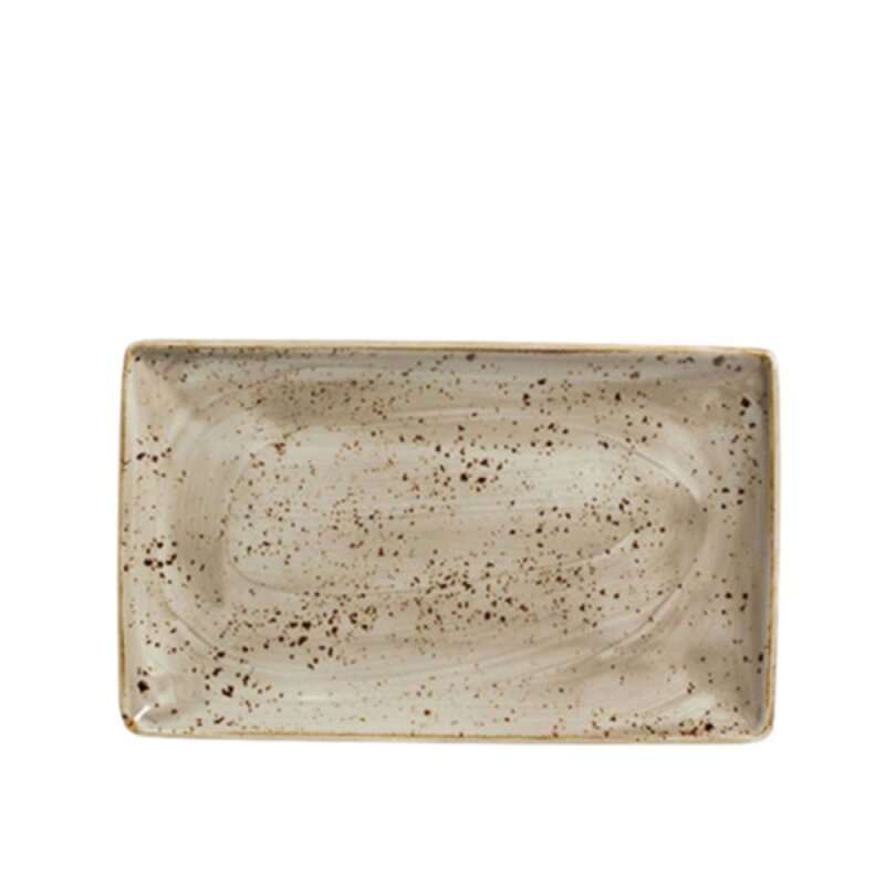 Steelite Craft Porcini Rectangle One 27cm 11290550 - 1