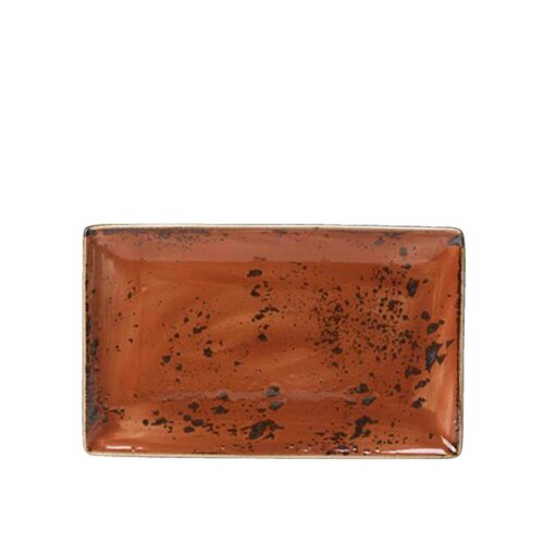 Steelite Craft Terracotta Rectangular Plate 27X16 11330550 - STEELİTE