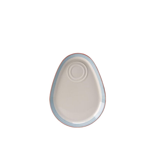 Steelite Rıo Blue.Üçgen Combi Tabak 25,5 Cm 15310360 - STEELİTE