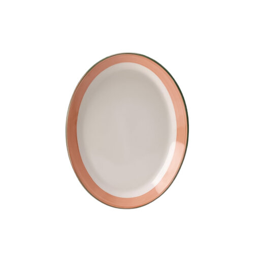 Steelite Rio Pembe Oval Kayık Tabak 28 cm 15320141 - STEELİTE