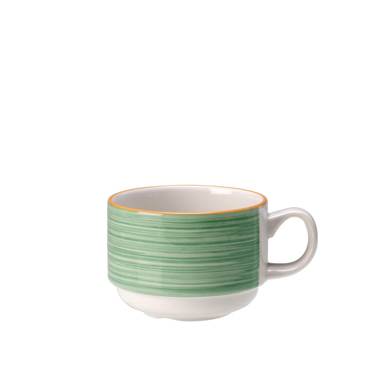 Steelite Simplicity Rio Green Çay Fincanı 15290230 - 1