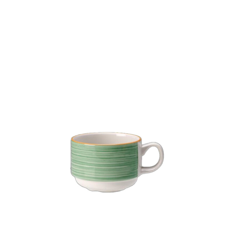 Steelite Simplicity Rio Green Çay Fincanı 15290234 - 1