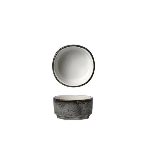 Steelite Smoke Minimal Sunum Kase 6.5Cm 2 12080575 - STEELİTE