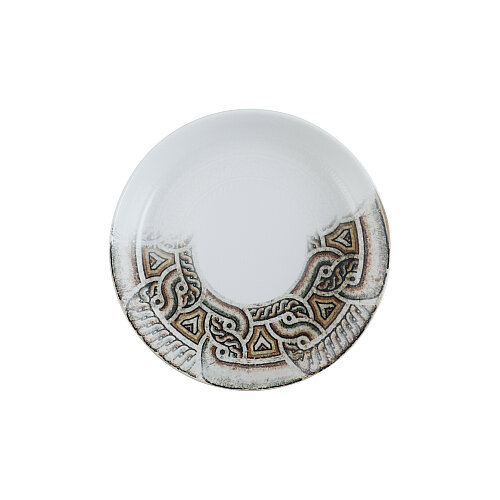 Zest Porcelain Step Çukur Tabak 20 cm-Elbe - ZEST PORCELAIN