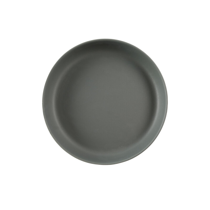 Zest Porcelain Step Çukur Tabak 20 Cm-Velour Gri - 1