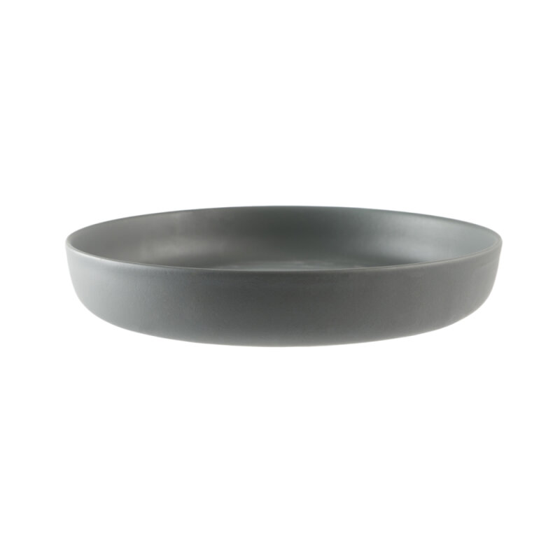 Zest Porcelain Step Çukur Tabak 20 Cm-Velour Gri - 2