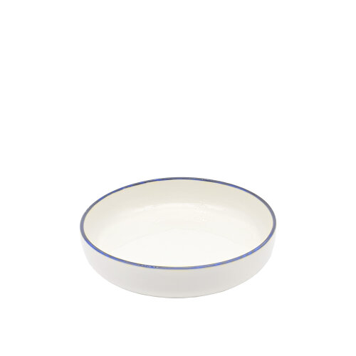 Zest Porcelain Step Çukur Tabak 20Cm -Riva Mavi - ZEST PORCELAIN