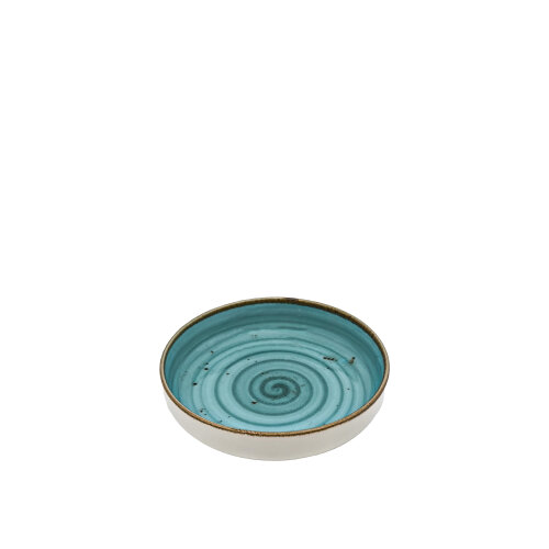 Zest Porcelain Step Çukur Tabak 20Cm-Paris Turkuaz - ZEST PORCELAIN