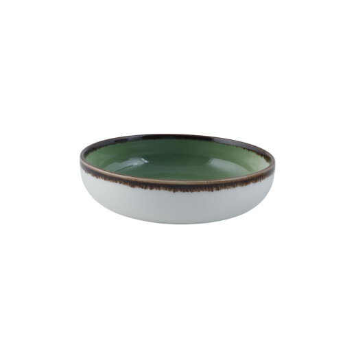 Zest Porcelain Step Çukur Tabak 20Cm -Volta Çağla - ZEST PORCELAIN