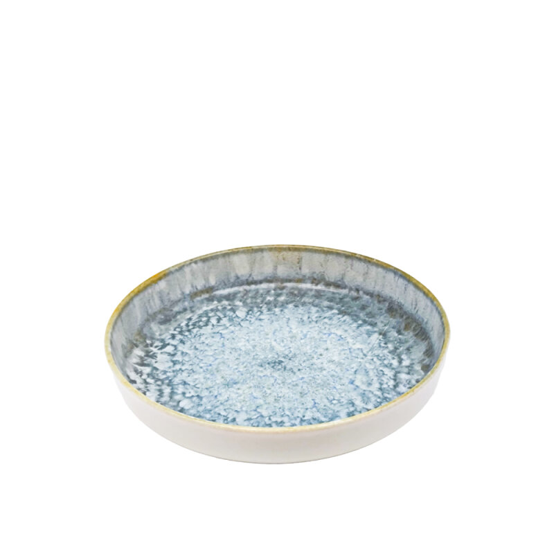 Zest Porcelain Step Çukur Tabak 24 Cm-Aegean - 1