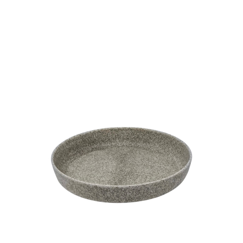 Zest Porcelain Step Çukur Tabak 24Cm -Element Cream - 1