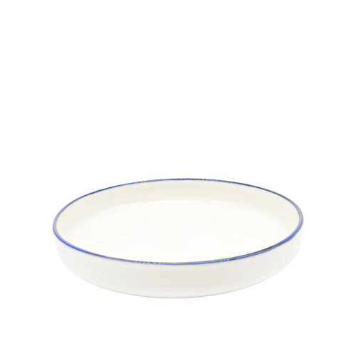 Zest Porcelain Step Çukur Tabak 24Cm -Riva Mavi - ZEST PORCELAIN