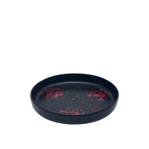 Zest Porcelain Step Çukur Tabak 24Cm-Oxy Red - ZEST PORCELAIN
