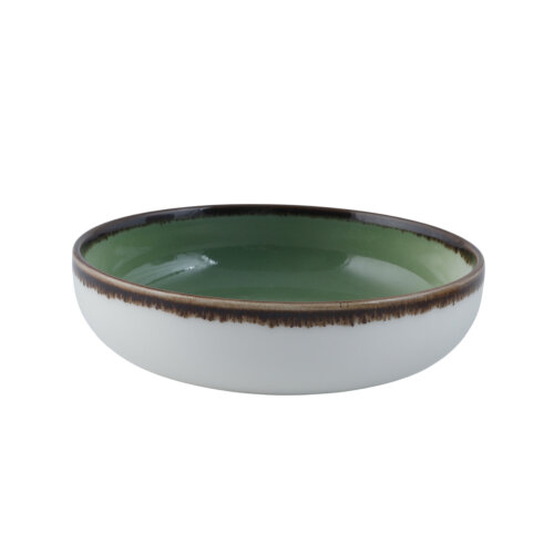 Zest Porcelain Step Çukur Tabak 24Cm-Volta Çağla - ZEST PORCELAIN
