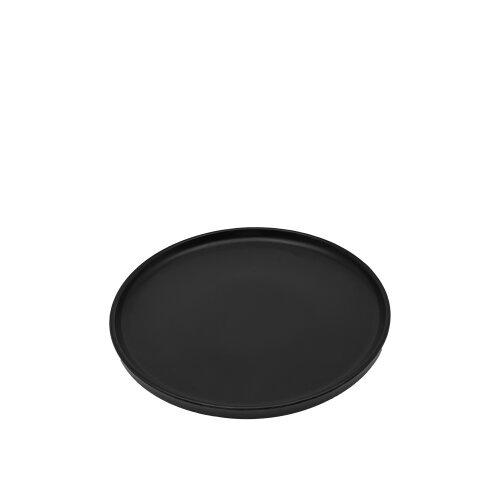 Tulu Porselen Step Düz Tabak 30 cm Saten 64 Siyah STP30TBST64 - TULU PORSELEN