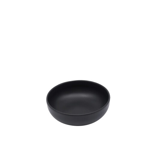 Tulu Porselen Step Kase 13cm Saten 64 Siyah STP13KSST64 - TULU PORSELEN