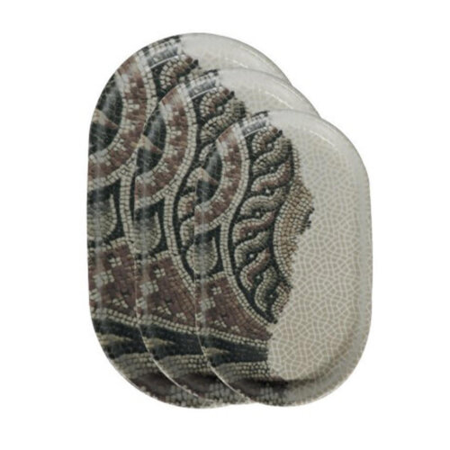 Zest Porcelain Step Kayık Tabak 25 X 15Cm-Tigris - ZEST PORCELAIN