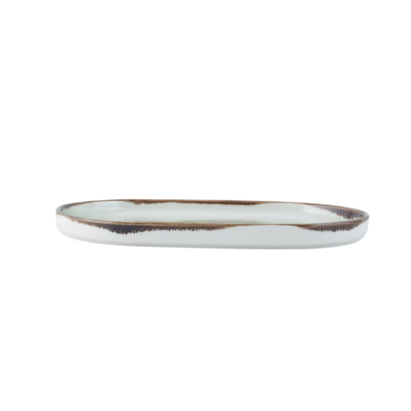 Zest Porcelain Step Kayık Tabak 25X15 Cm-Volta Çağla - 2