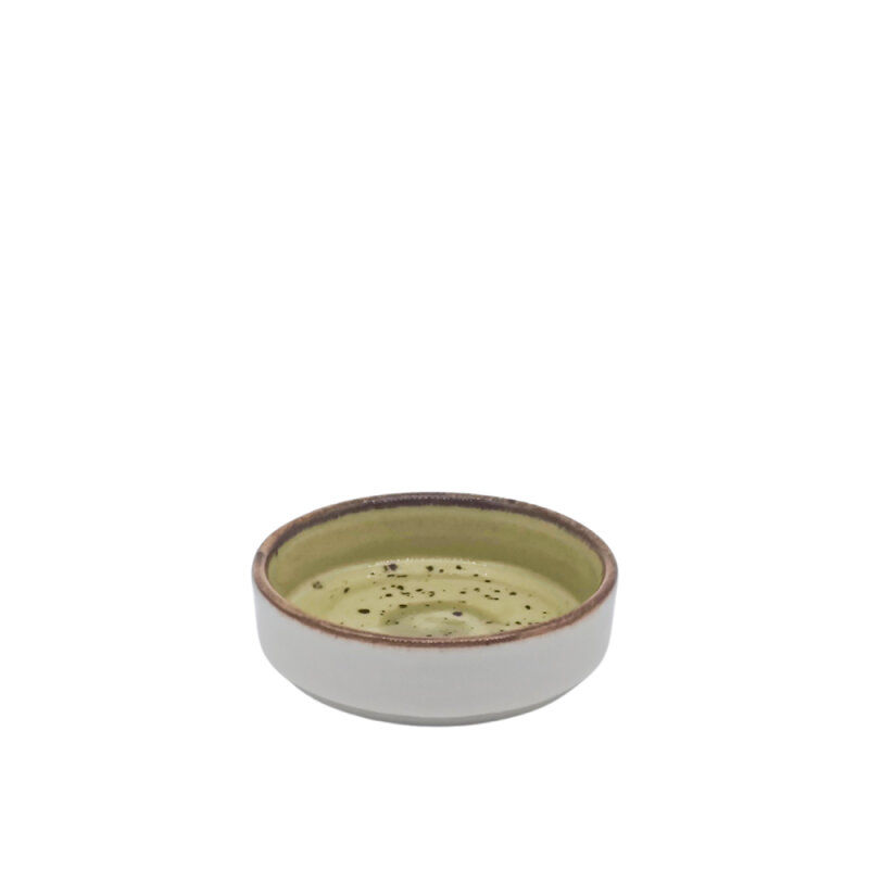 Tulu Porselen Step Sosluk 8Cm - Reactıve 77 Yeşil - 1