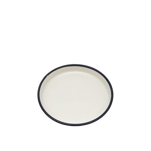 Zest Porcelain Step Tabak 12Cm -Riva Siyah - ZEST PORCELAIN