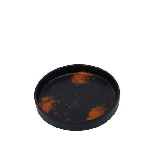 Zest Porcelain Step Tabak 12Cm -Oxy Orange - ZEST PORCELAIN