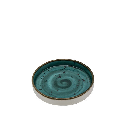 Zest Porcelain Step Tabak 12Cm -Paris Turkuaz - ZEST PORCELAIN