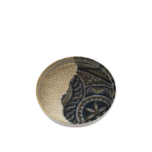 Zest Porcelain Step Tabak 14Cm-Tigris - ZEST PORCELAIN