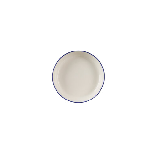 Tulu Porselen Step Tabak 14 cm - File 93 Mavi - TULU PORSELEN