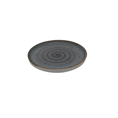 Zest Porcelain Step Tabak 17,5Cm-Paris Gri - ZEST PORCELAIN