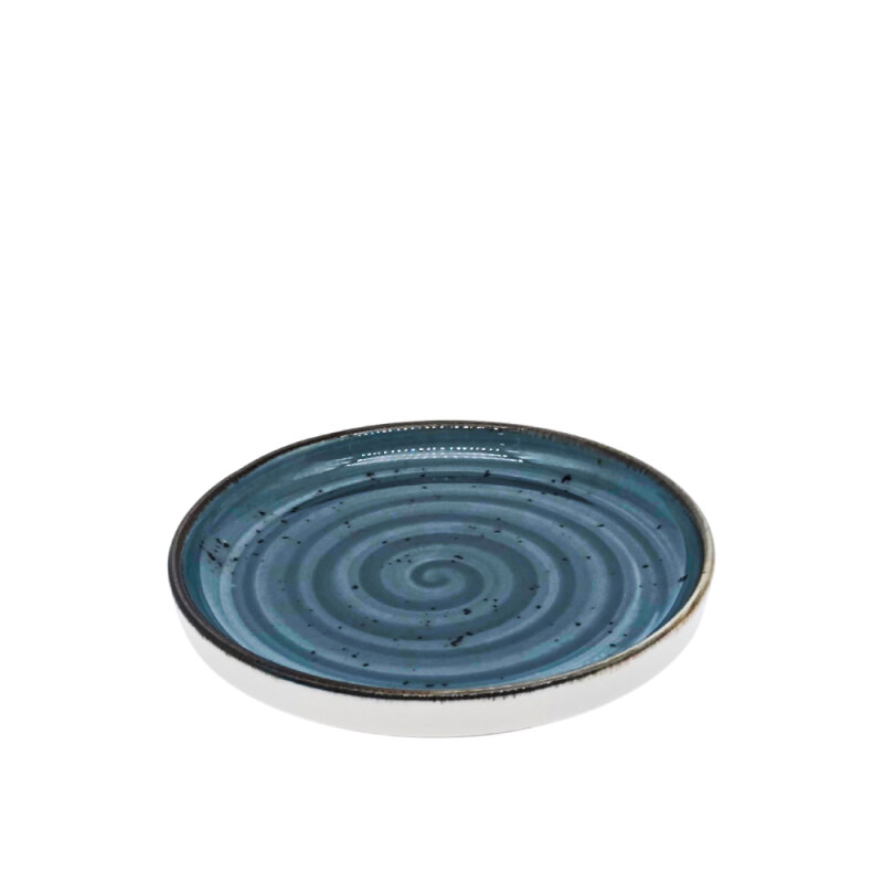 Zest Porcelain Step Tabak 17,5Cm -Paris K.Mavi - 1