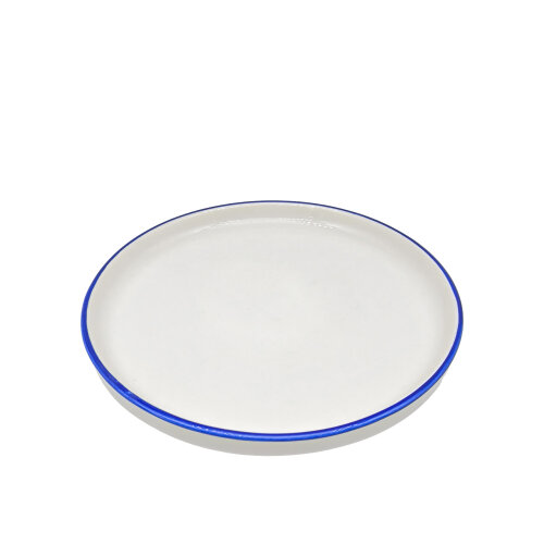 Zest Porcelain Step Tabak 21Cm -Riva Mavi - ZEST PORCELAIN