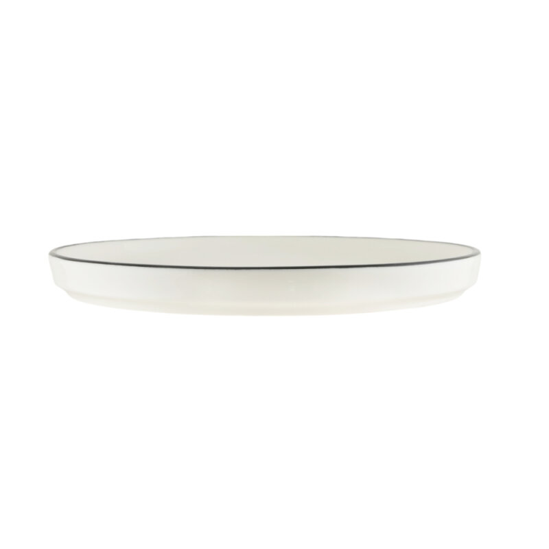 Zest Porcelain Step Tabak 21Cm -Riva Siyah - 2