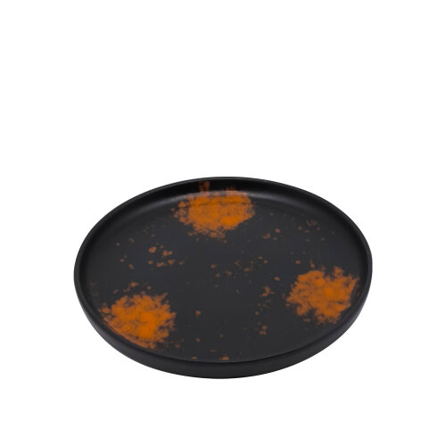 Zest Porcelain Step Tabak 23,5Cm -Oxy Orange - ZEST PORCELAIN