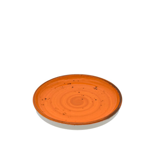 Zest Porcelain Step Tabak 23,5Cm -Paris Turuncu - ZEST PORCELAIN