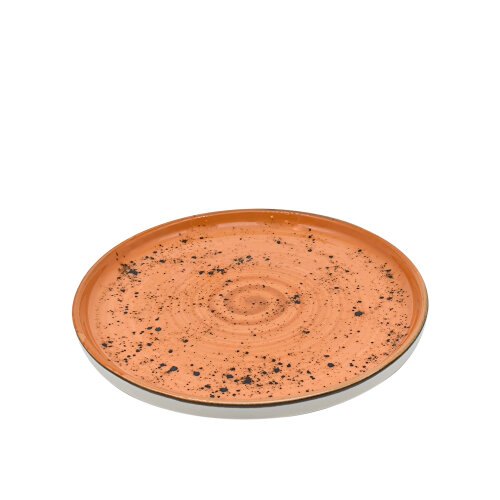 Zest Porcelain Step Tabak 27Cm-Paris Turuncu - ZEST PORCELAIN