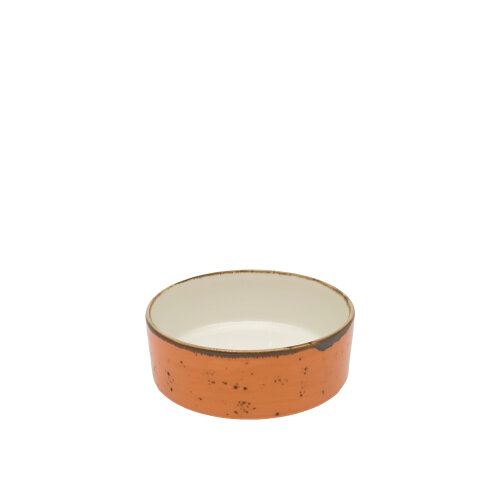 Zest Porcelain Step Yüksek Kase 12Cm-Paris Turuncu - ZEST PORCELAIN