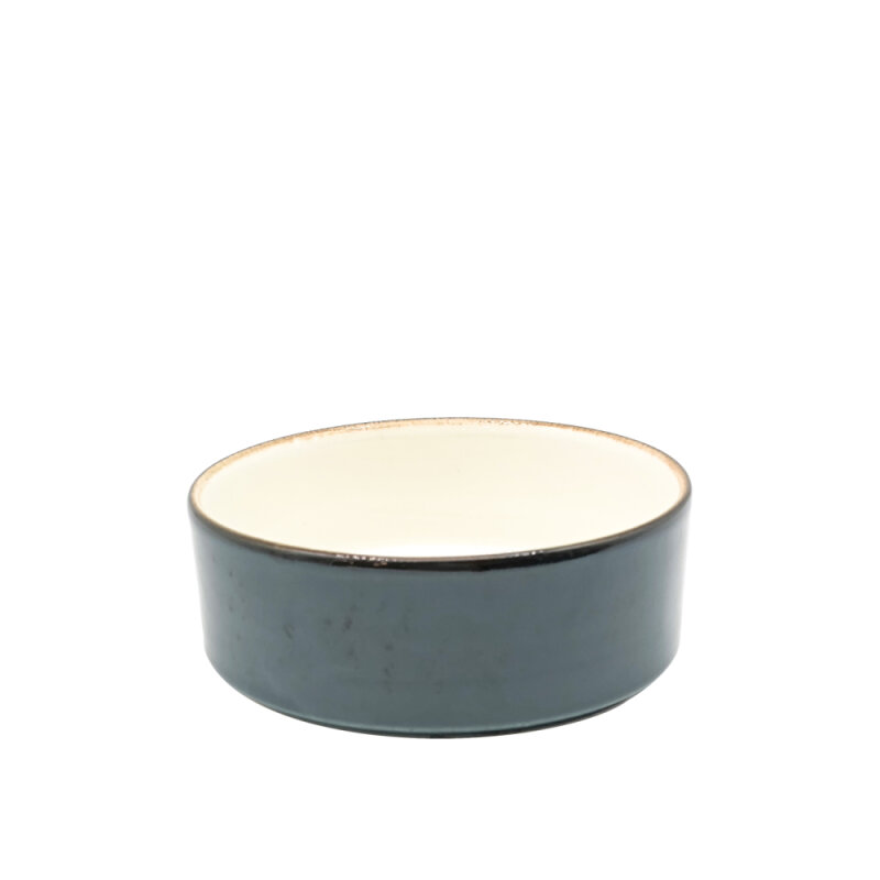 Zest Porcelain Step Yüksek Kase 12Cm -Paris K.Mavi - 1