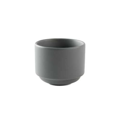 Zest Porcelain Stıck Şekerlik (Kulpsuz Fincan) -Velour Gri - ZEST PORCELAIN