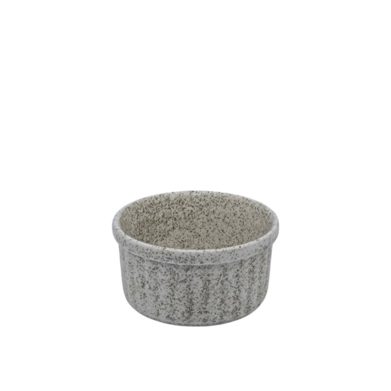 Zest Porcelain Suffle Kase 10Cm -Element Cream - 1