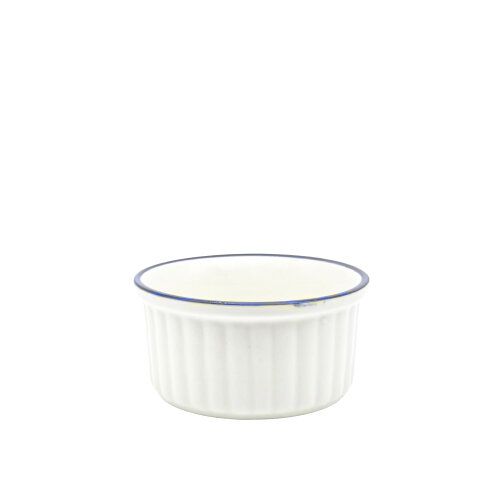 Zest Porcelain Suffle Kase 10Cm-Riva Mavi - ZEST PORCELAIN