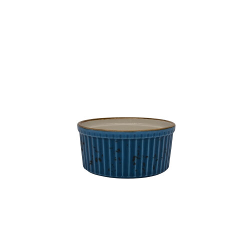 Zest Porcelain Suffle Kase 10Cm -Paris Mavi - ZEST PORCELAIN