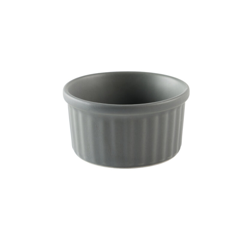 Zest Porcelain Suffle Kase 10Cm -Velour Gri - 1