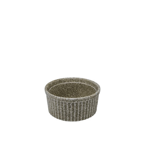 Zest Porcelain Suffle Kase 9Cm -Element Cream - ZEST PORCELAIN