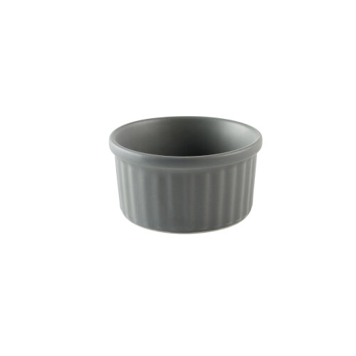 Zest Porcelain Suffle Kase 9Cm -Velour Gri - ZEST PORCELAIN